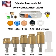 Zimmer Tapered Screw-Vent 4.5mm Internal Hex Implant 1-5mm for Locator Abutment