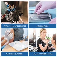 White Dental Medical Tattoo Tray Paper Cover for Size “B” Trays-8.25 “x 12.25”