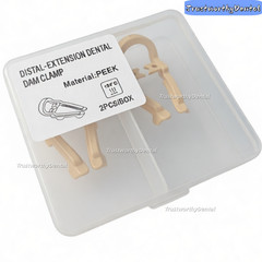 Dental Distal Free Rubber Barrier Isolation Clamp Versions PEEK Material S L