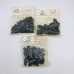 3lbs Wilkens Anderson 77075-04 Rubber Stopper Size 2 Black Solid 20mm TD 16mm BD