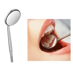 GI Mouth Mirror Tops Plain No. 5 (Pack Of 10)