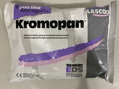 Kromopan Alginate 1lb/Pouch Dust Free Color Changing