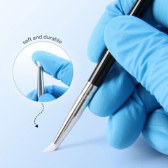 5pcs Dental Composite Resin Porcelain Brush Pens Shaping Silicone Teeth Tool