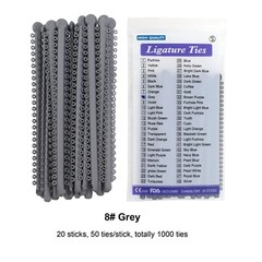 1000pcs Orthodontic Ligature Ties Elastic Ligas Ortodoncia Rubber Bands Brackets