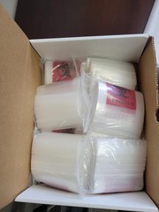 Small biohazard bags 3×5 (box of 500)