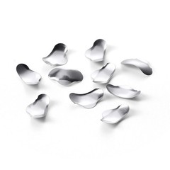 100Pcs/Box Dental Metal Matrices Sectional Contoured Matrix Refill Soft Band
