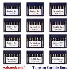 Dental FG Fresas de carburo de tungsteno Fit Alta Velocidad pieza de mano
