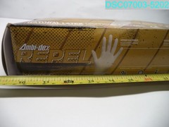 QTY=100: Ambi-Dex 62-322PF/L Repel Disposable Latex 5 Mil Natural Powder Free