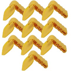 10/pk Dental Sensor Holder Autoclavable Digital Posterior Sensor Holder Yellow