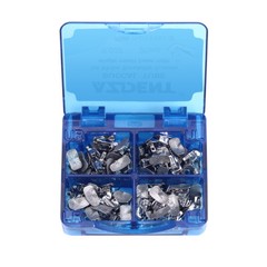 20/50sets Dental Buccal Tubes 1st/2nd Molar Bondable Roth/MBT 018 /022 Non-Conv