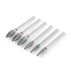 AZDENT Dental Lab Tungsten Carbide Burs HP 2.35mm for Slow Low Speed Handpiece