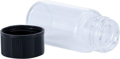 5Ml(1/6 Oz) Mini Clear Glass Vials with Plastic Screw Caps for Travel Jewelry Cr