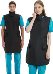 0.5mmpb Xray Lead Apron for Xray with Thyroid Shield Collar,Lead Gown,Dental