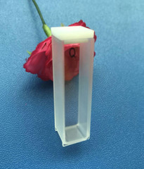 1PCS STANDARD JGS1 QUARTZ CUVETTES CUVETTE CELL OPEN TOP WITH LID 10mm 3.5ml U51