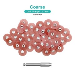 Sof-Lex Dental Polishing Discs for Composite / Ceramic 4-Grit, 50Pcs + Mandrel