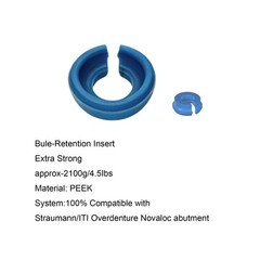 US Dental Novaloc Retention Insert Cap Tool Peek Inserts Titanium Matrix Housing