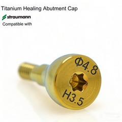 20Pcs US Dental Healing Abutment NC/RC Healing Closure Cap Fit Straumann ITI BL