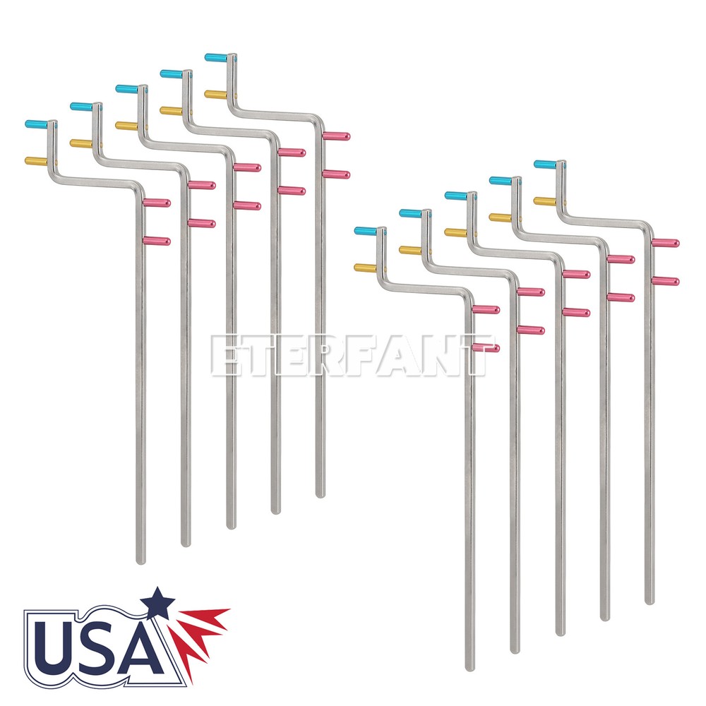 10xUniversal Aiming Arm Color Coded Rinn XCP-ORA Style X-Ray Positioning System