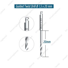 φ1.5 Dental Guided Anchor Pin Digital Guided Implant Fix Pins Guided Sleeves