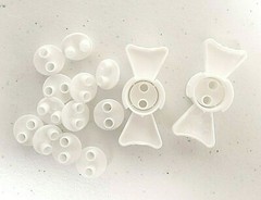 Dental Impression Cartridge Connector-Transfer leftover material VPS(100EA)EZ