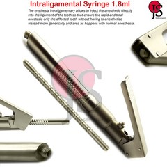 Dental Anesthetic Injection Syringe 1.8ml Anesthesia Syringe Dentist Tools