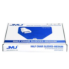 Durable Dental Unit Half/Full Chair Sleeves Disposable PE Cover Soft Clear