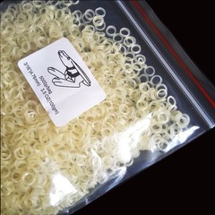 5000Pcs Dental Orthodontic Elastic Rubber Bands Ligature Ties Yellow Latex Brace
