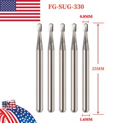 Dental Carbide Bur FG 330L Pear Long Head. Made in China 25mm Surgical