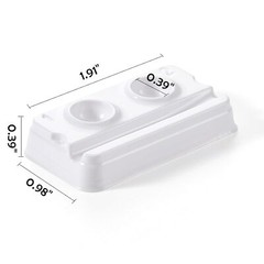 200/Box JMU Dental Disposable Dental Mixing Well – 2 Wells Mini Mixing Trays