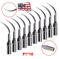 1-10*Dental Ultrasonic Perio Scaling Tips P1 Fit for EMS/woodpecker Handpiece ns