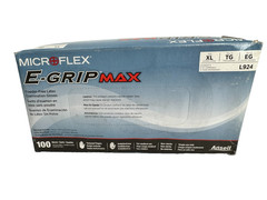 ANSELL L924 Latex Disposable Glove, Size: XL Microflex E-Grip Max *Box of 100*