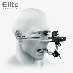 A7 Plus Elite Facebow Semi-Adjustable Arcon Type Articulator w High Precision