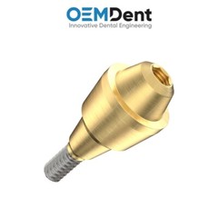Dental Straight Multi Unit 1.6mm Titanium Set NP Nobel Active®Compatible Conical