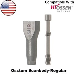 US Dental Mini/Regular Implant Scan Body for CAD/CAM fit OSSTEM Hiossen ET III