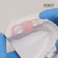 Dental Lab Automix Flexible A-Silicone for Restoration Gingival Mask Duplication