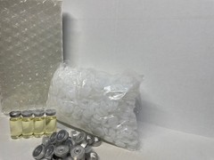 4000ps 10ml Clear Glass Headspace Vials Aluminum Crimp Caps 20mm Beveled Edge GS