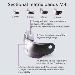 Dental Matrix Bands Ring Sectional Matrice Clamp Fit Garrison Palodent V3 System