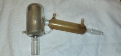 34/45 short path distillation head silver fumed with a summit research shelf.