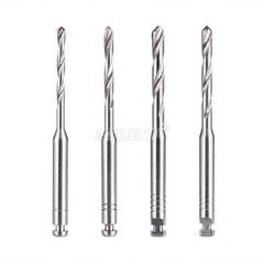 Dental Endodontic AAA Fiber Post Kit 1.2mm 1.4mm 1.6mm 1.8mm +4Pcs Drills