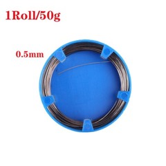 1 Roll Dental Orthodontic Stainless Steel Arch Wire 0.5-1.8mm Round 10 Size