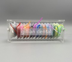 Dental Ortho Elastic Ultra Power Chains Holder Case Box with Mixed Power Chains