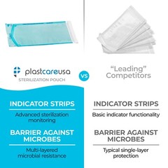 400 7.5″ x 13″ Self-Sealing Sterilization Pouch Tattoo Dental Pouches