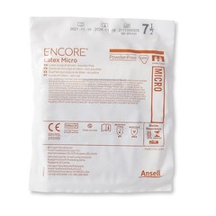 ENCORE Latex Micro Latex Surgical Glove Standard Cuff Length SIZE 7.5 50 per Box