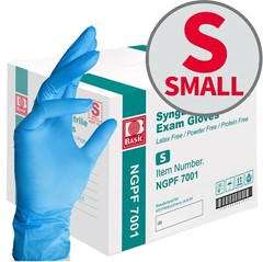 1000 Pack Blue Nitrile Gloves Latex Free Powder Free Disposable Exam Gloves