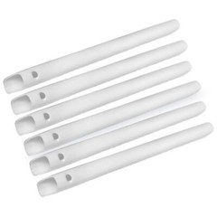 maxill Universal HVAC/HVE Evacuation Tips, Vented/Non-Vented, White, 100/Bag