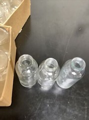 Lot Of 27 Various Sized Lab Glass Bottles Unbranded