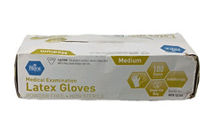 MedPride Medical Latex Examination Gloves Powder Free Medium – 100 Count