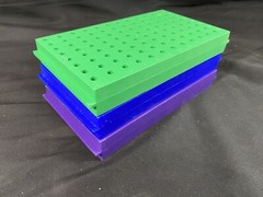 MBP Reversible 96-Place Centrifuge Test Tube Vial Rack (3/Pack)