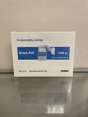 Green-Pak 1000 ul For Rainin Pipet yes, 768 Tips