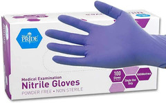 Medpride Powder-Free Nitrile Exam Gloves, X-Large (Pack of 100)